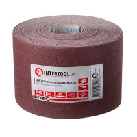 Шлифовальная кожа на тканевой основе К40, 50 м INTERTOOL BT-0714