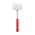Киянка гумова 680 г, бiла гума, металева ручка INTERTOOL HT-0235