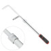 Ключ баллонный телескопический 1/2", 17-19, 21-23 мм, STORM, Cr-V, чехол INTERTOOL HT-1601
