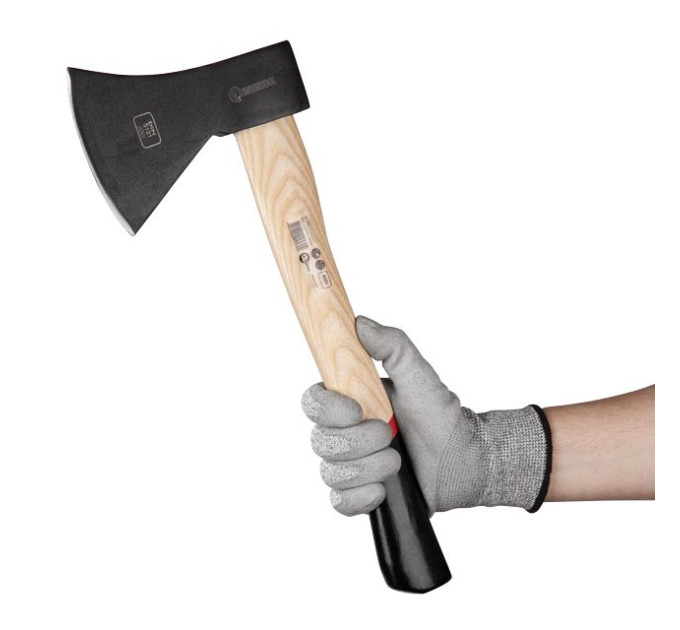 Топор 800 г, ручка пекан, 48-57 HRC INTERTOOL HT-0257