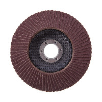 Диск шлифовальный лепестковый 125*22 мм, K120 INTERTOOL BT-0212