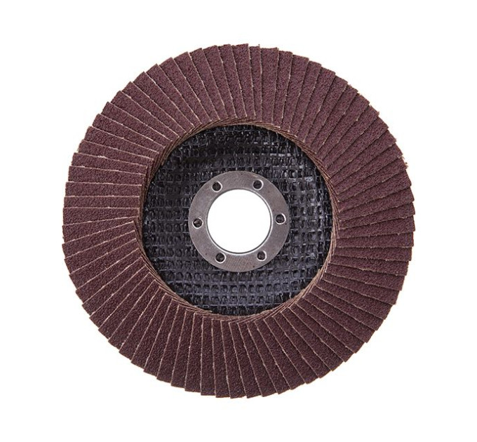 Диск шлифовальный лепестковый 125*22 мм, K120 INTERTOOL BT-0212