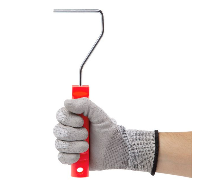 Ручка для валика 80 мм*6 мм INTERTOOL KT-4908