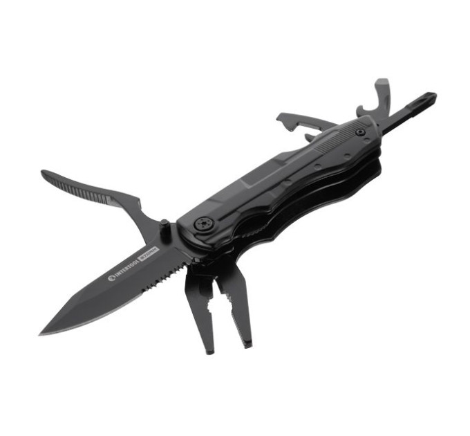 Мультинструмент STORM 8 в 1 с чехлом, Blackstone INTERTOOL HT-0545