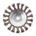 Щітка конусна 115 мм, для КШМ, М14 (пучки крученого дроту) INTERTOOL BT-4115