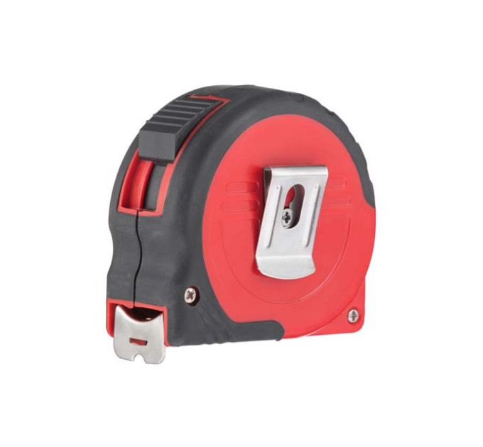 Рулетка з фіксатором 8 м INTERTOOL MT-0408