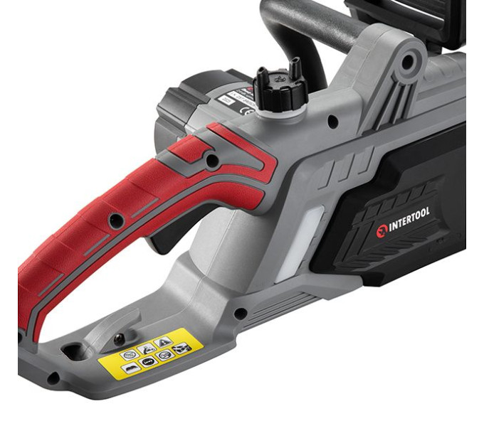 Пила цепная электрическая 2400 Вт, шина 40 см, боковой двигатель INTERTOOL DT-2201