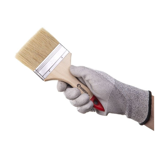 Кисть флейцевая 90*10.5*52 мм INTERTOOL KT-1290