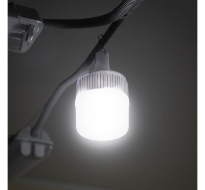 Светильник аккумуляторный подвесной 24SMD, солнечная панель, индикатор заряда INTERTOOL LB-0109