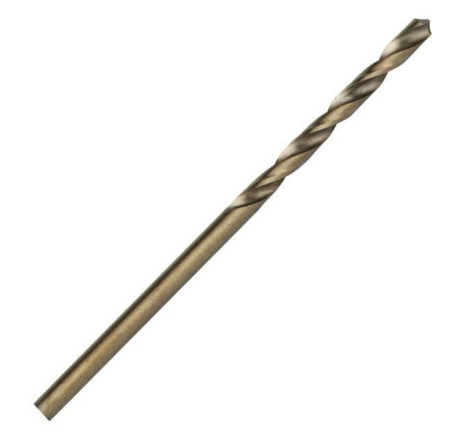 Сверло кобальтовое по металлу 2.5 мм, HSS-Co DIN338 INTERTOOL SD-5425