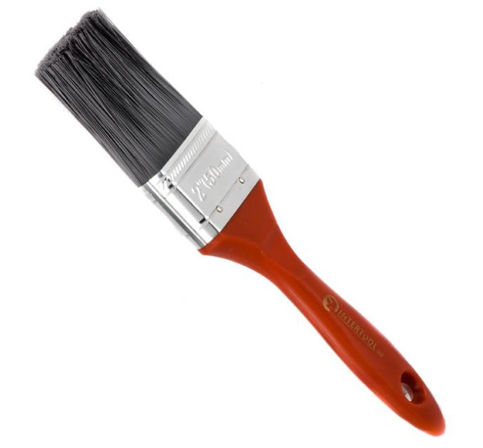 Кисть флейцевая "Лакра", 50*16*64 мм, пластиковая ручка INTERTOOL KT-1450