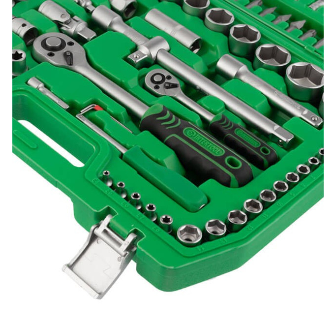 Набір інструментів 1/2", 1/4" 108 од. INTERTOOL ET-6108SP