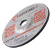 Диск зачистний по металу 150*6*22.2 мм INTERTOOL CT-4023