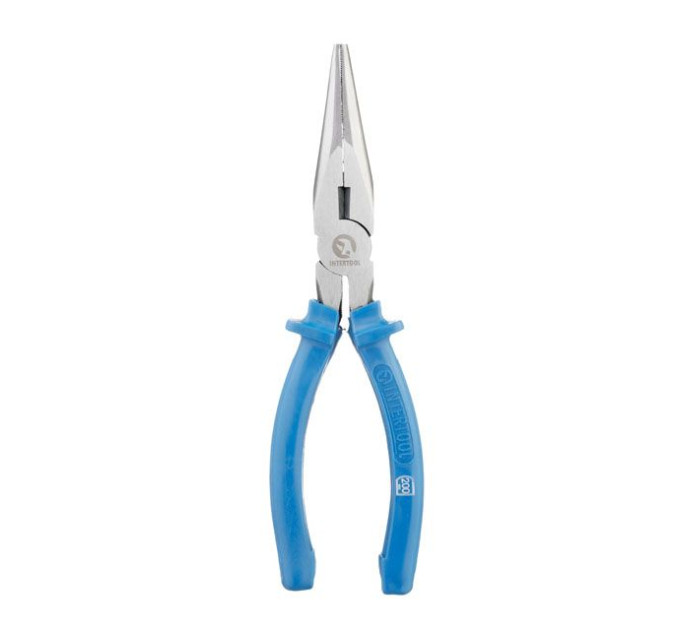 Долгогубцы прямые 200 мм INTERTOOL HT-0123