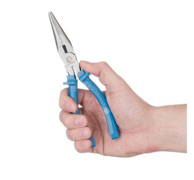Долгогубцы прямые 200 мм INTERTOOL HT-0123