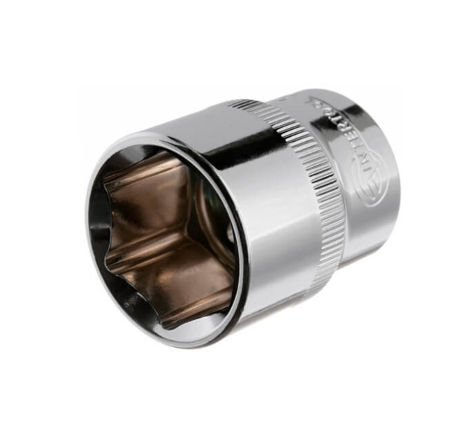 Головка шестигранная STORM 1/2", 23 мм, Cr-V INTERTOOL ET-0023