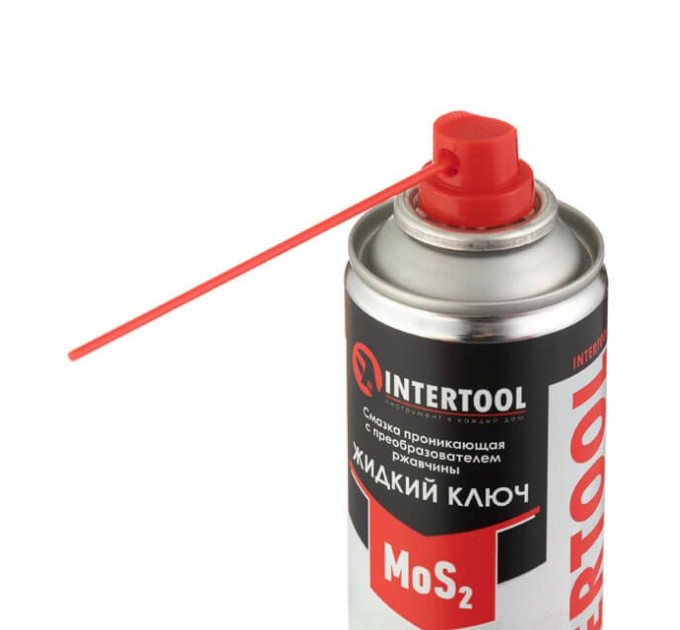 Смазка проникающая "Жидкий Ключ", аэрозоль 200 мл INTERTOOL FS-4120