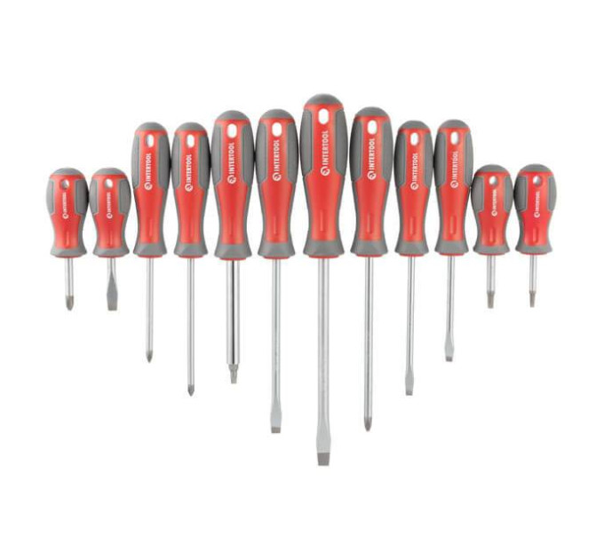 набор отверток с комплектом насадок 70 ед. INTERTOOL VT-3370