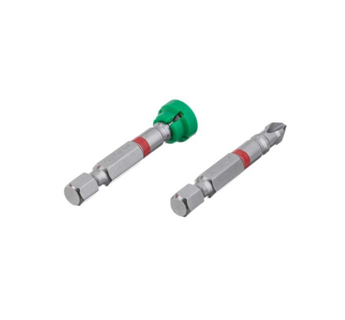 Комплект отверточных насадок PH2 с ограничителем, S2, 2 ед., STORM INTERTOOL VT-0231