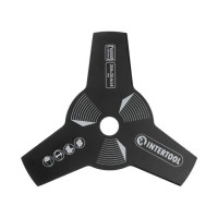 Нож для триммера 3-зубчатый, 255*25.4*1.4 мм INTERTOOL DT-2250