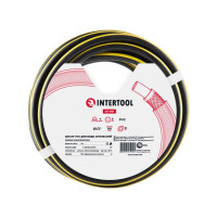 Шланг для воды 4 слойный, 1/2", 10 м, армированный, PVC INTERTOOL GE-4101