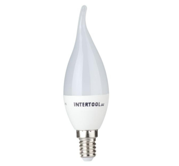 Світлодіодна лампа LED 3 Вт, E14, 220 В, гарантія 3 роки INTERTOOL LL-0161