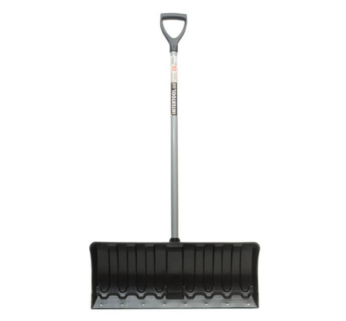 Лопата для прибирання снігу 620 * 280мм з ручкою 970 мм INTERTOOL FT-2090