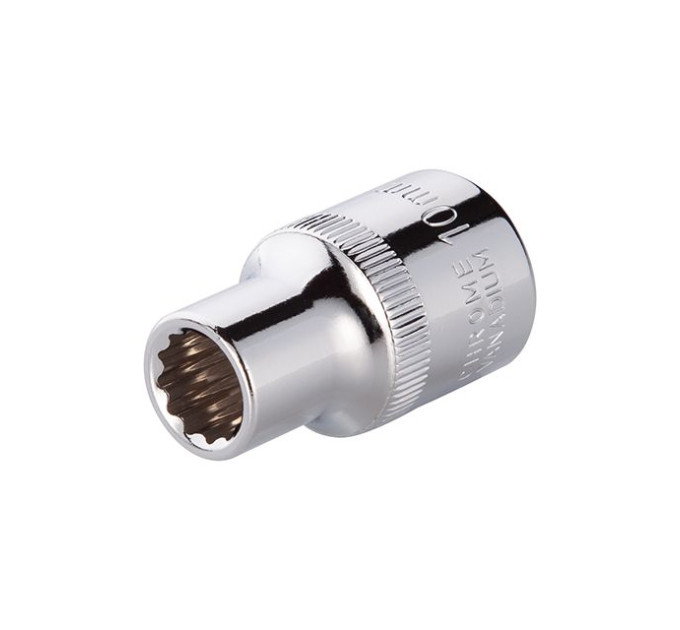 Головка двенадцатигранная STORM 1/2", 10 мм INTERTOOL ET-0210