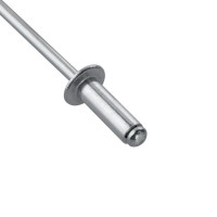 Заклепка алюминиевая 4.0*12.0 мм, 50 ед. INTERTOOL RT-4012