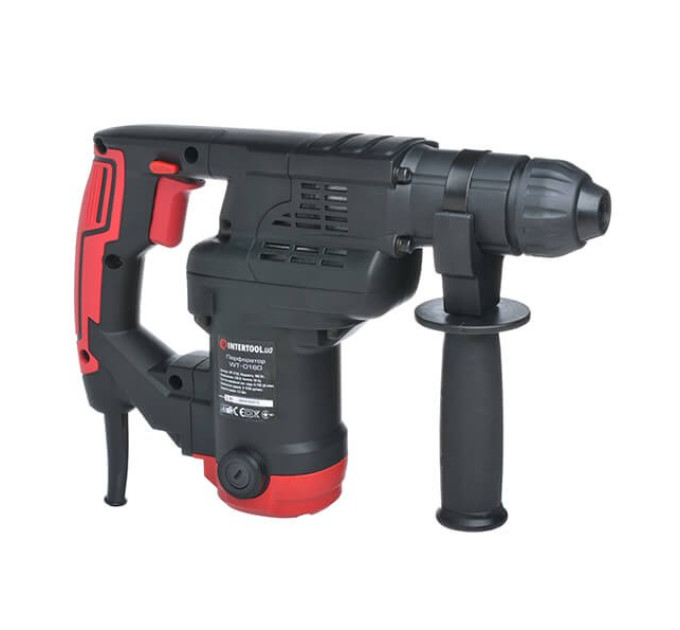 Перфоратор 900 Вт, 3,5 Дж, 0-930 об/мин, 0-5100 уд/мин INTERTOOL WT-0160