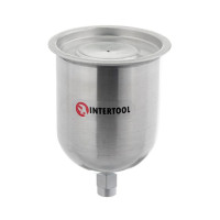 Бачок металлический с внутренней резьбой М16х1,5, 600 мл INTERTOOL PT-1906