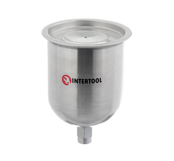 Бачок металлический с внутренней резьбой М16х1,5, 600 мл INTERTOOL PT-1906