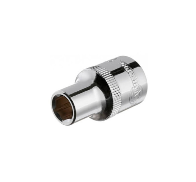 Головка шестигранная STORM 1/2", 9 мм, Cr-V INTERTOOL ET-0009