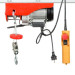 Лебедка электрическая 220/230 В, 500 Вт, 125/250 кг, тросик 3.0мм*12 м INTERTOOL GT1481