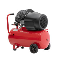Компрессор 50 л, 2,23 кВт, 220 В, 10 атм, 354 л/мин, 2 цилиндра INTERTOOL PT-0004