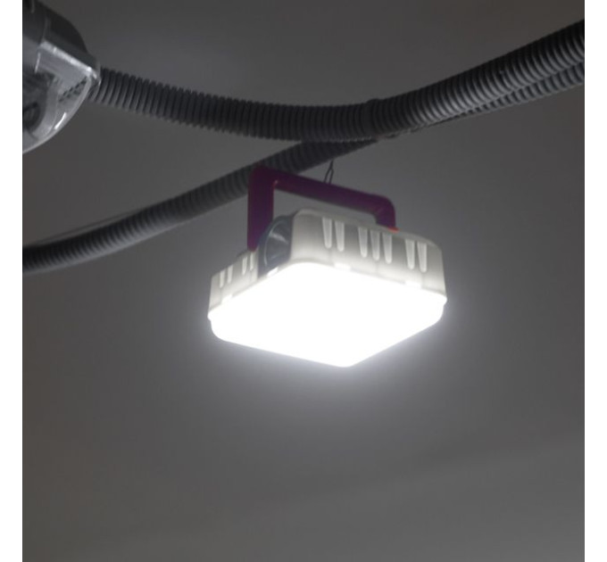 Фонарь для кемпинга, 1LED + 28SMD, PowerBank INTERTOOL LB-0216