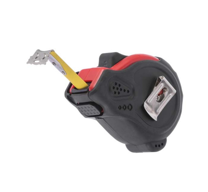 Рулетка з фіксатором 5 м "Супер Магніт" INTERTOOL MT-0605