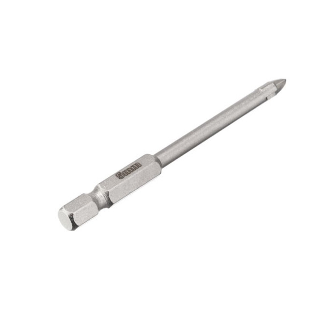 Свердло по склу та кераміці 5 мм, HEX 1/4" (6.35 мм) INTERTOOL SD-0285