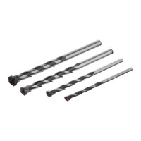 Набор сверл по бетону под ударную дрель B&W, 4 ед. INTERTOOL SD-0105