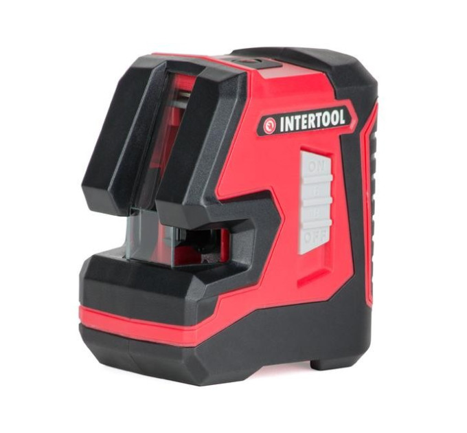 Рівень лазерний 180°, 2 лазерні головки INTERTOOL MT-3051