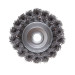 Щетка чашечная 85 мм, для КШМ, М14 (пучки витой проволоки) INTERTOOL BT-2085