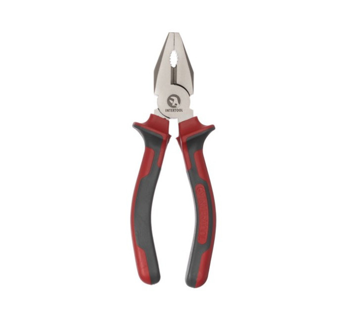Плоскогубцы 160 мм, С55 INTERTOOL HT-0104