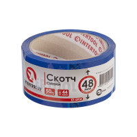 Скотч синий 50м, 48мм, 44мкм INTERTOOL KT-0914