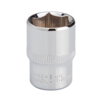 Головка шестигранная STORM 1/4", 13 мм, Cr-V INTERTOOL ET-0443