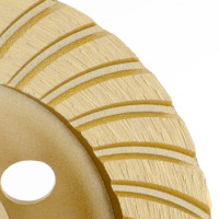 Фреза шлифовальная торцевая алмазная Turbo 115*22.2 мм INTERTOOL CT-6215