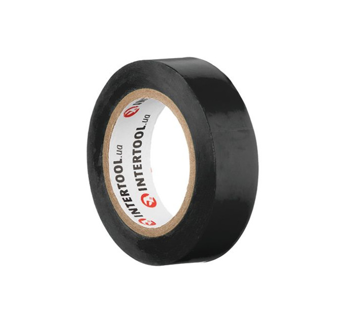 Стрічка ізоляційна 10 м, 17*0,15 мм, чорна INTERTOOL IT-0011