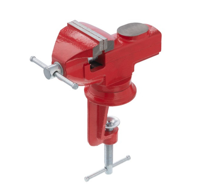 Тиски слесарные поворотные 60 мм INTERTOOL HT-0054