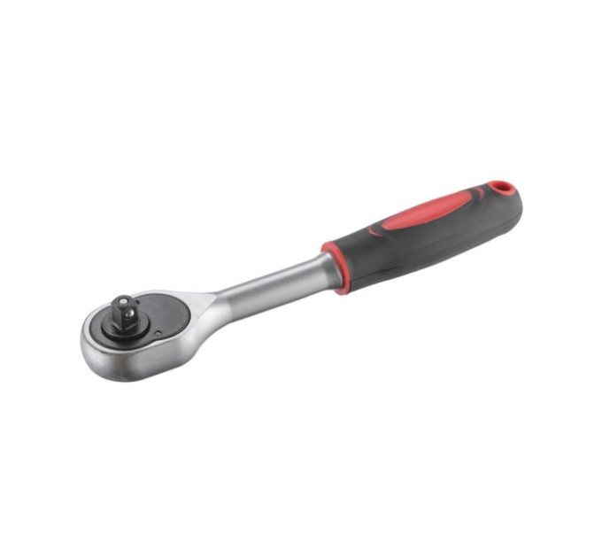 Рукоятка с храповым механизмом 1/4", 24 зуба, Cr-V INTERTOOL HT-2104