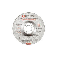 Диск зачистний по металу 125*6*22.2 мм INTERTOOL CT-4022