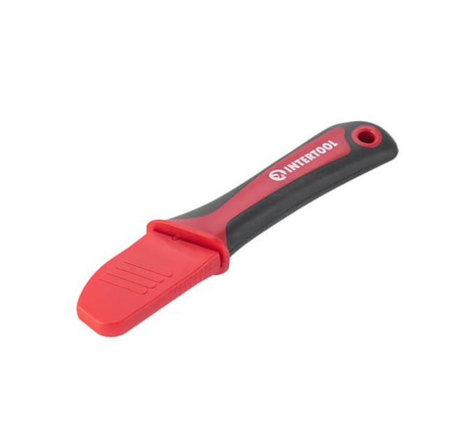 Ніж для зняття ізоляції з п'ятою INTERTOOL HT-0562